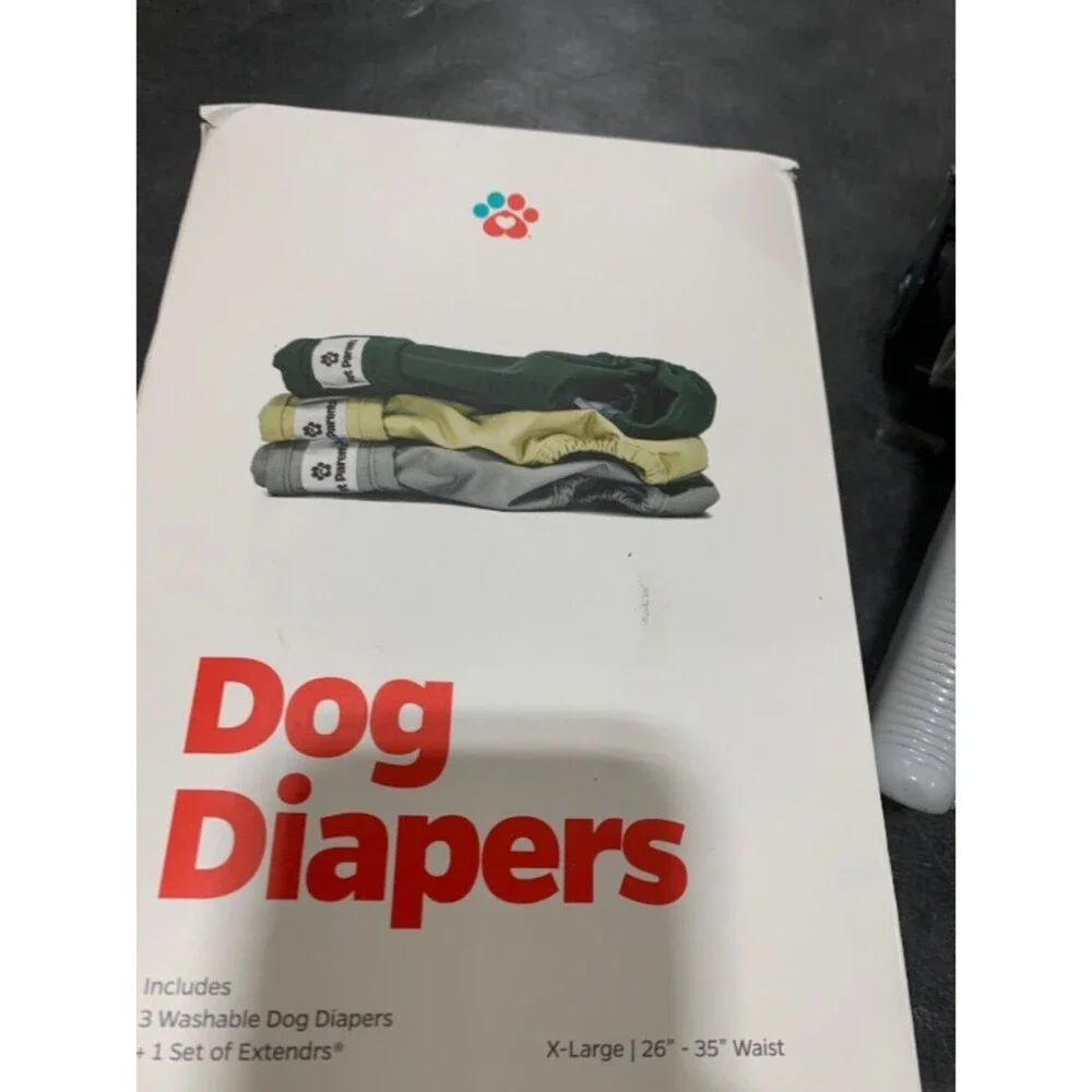 Pet Parents® Washable Dog Diapers (3pack) + Extendrs® of Durable Doggie Diapers